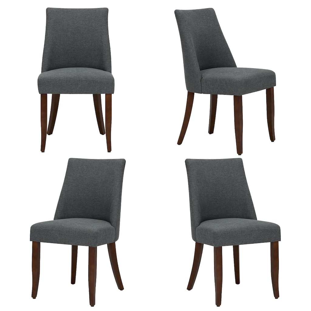 RENEWLINE Contemporary Dining Chair（Set of 2/4/6 - Upholstered Backrest & Wood Frame