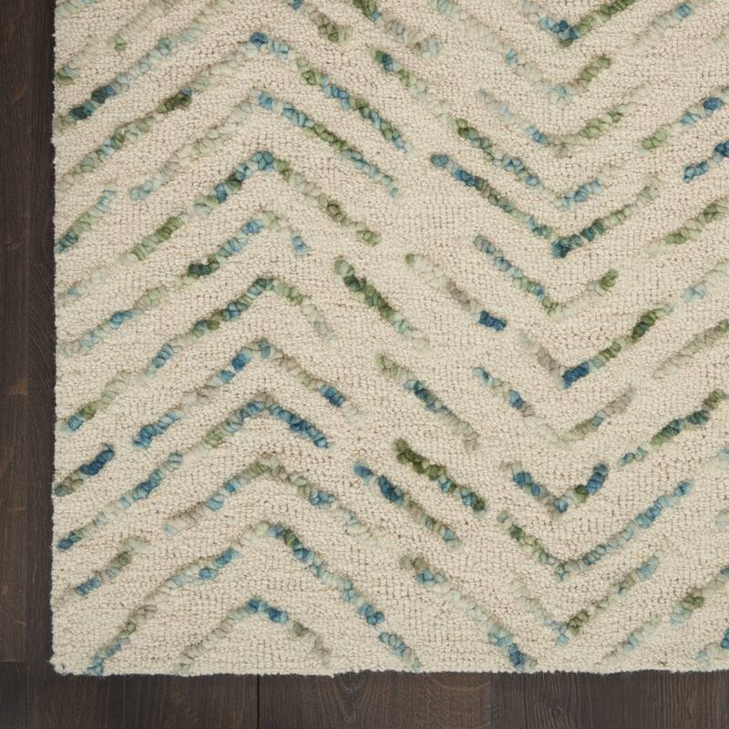 Favun Power Loomed Modern Soft Area Rug By HomeRoots