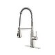 preview thumbnail 1 of 19, Spring Kitchen Faucet, Single Level Handle and Pull Down Sprayer Brushed Nickel