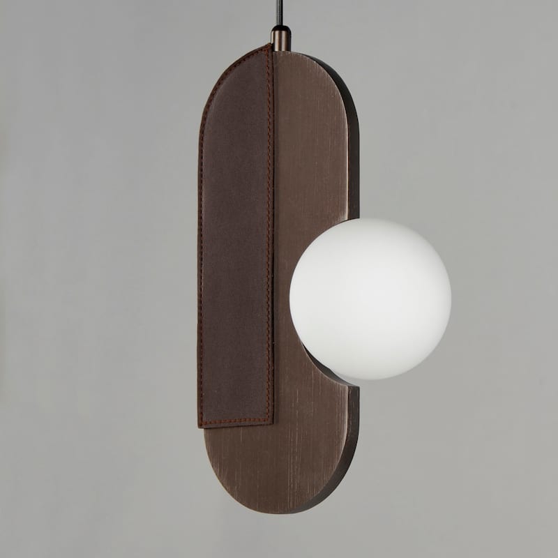 Studio M SM24602 Stitched 9" Wide LED Mini Pendant by Nina Magon