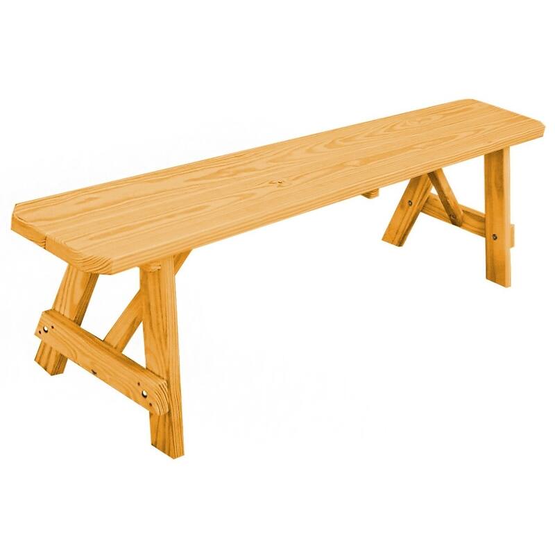 Pressure Treated Pine 6' Traditional Bench