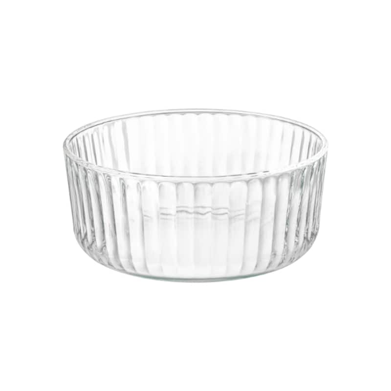 Bormioli Rocco Set of 3 Exclusiva Serving Bowls - 7" (53.75 oz), 6" (30.5 oz), and 4.75" (15.25 oz)