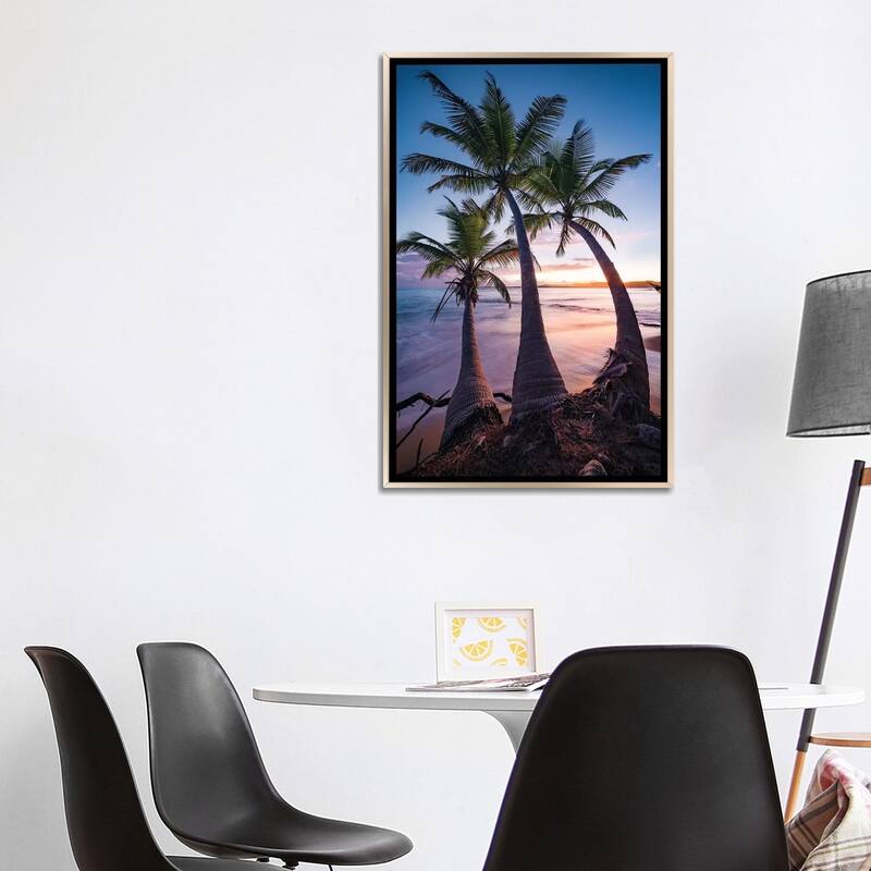 "Tropical Triple - Caribbean" by Stefan Hefele Framed