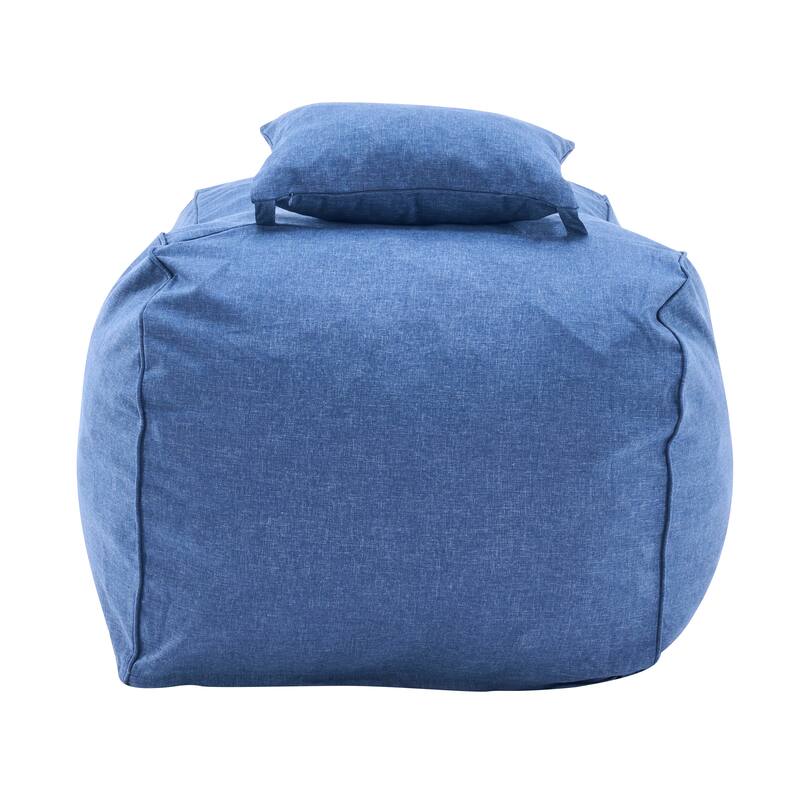 Christopher Knight Home- Fiano Fabric Outdoor Bean Bag Lounge Chair