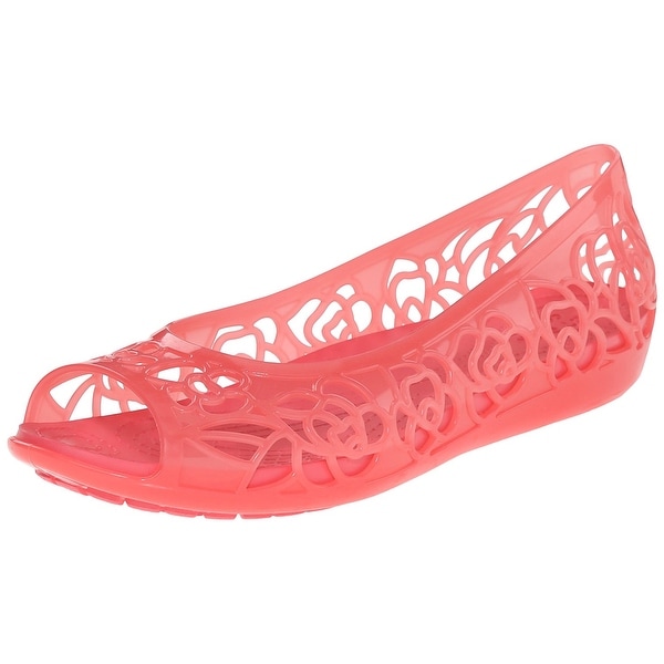 crocs jelly flat