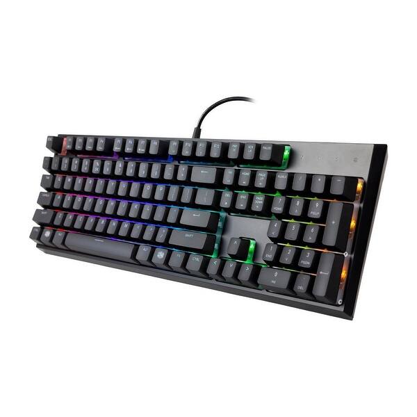Cooler Master Masterset Ms120 Gaming Rgb Keyboard Mouse Clicky Mem Chanical Switches On Sale Overstock 28035240