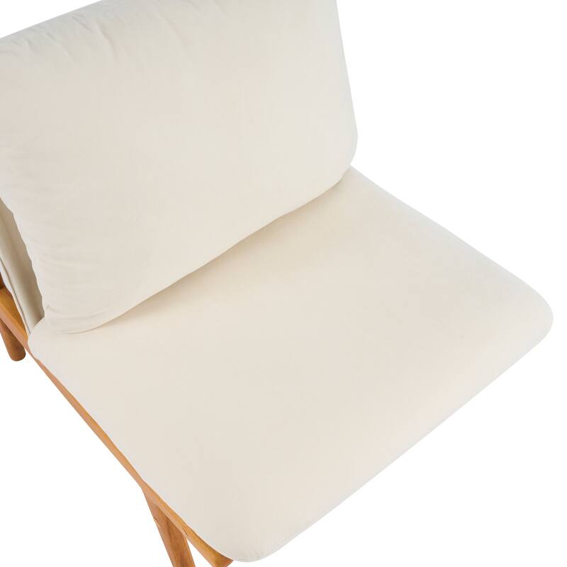 Scott Living Vista Accent Chair Wooden Frame, Set of 2