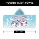 preview thumbnail 4 of 6, Hasbro My Little Pony Hooded Youth Beach Towel
