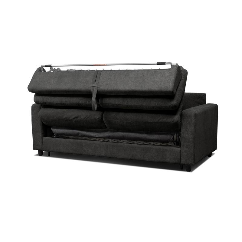 Stearns & Foster® Giotto 78 in. Full Sleeper Sofa with Memory Foam Mattress