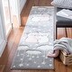preview thumbnail 47 of 46, SAFAVIEH Carousel Kids Melda Koala Hug Rug 2' x 8' Runner - Grey/Ivory