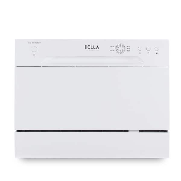 Shop Della Countertop Portable Dishwasher Stainless Steel W 6