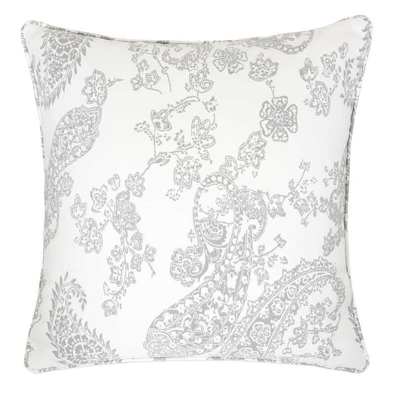 Homey Cozy Paisley Throw Pillow Cover & Insert - Polyester - Single - Accent