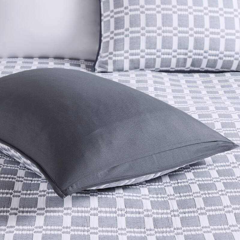 Madison Park Raine 3 Piece Reversible Matelasse Coverlet Set