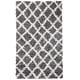 preview thumbnail 74 of 118, SAFAVIEH Dallas Shag Melahat Trellis 1.5-inch Thick Rug 3' x 5' - Grey/Ivory - Rectangle