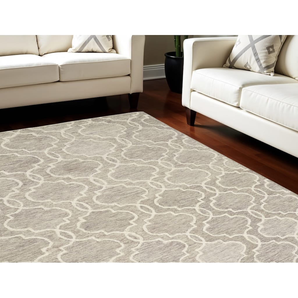 HomeRoots Floral Cottage Rectangle Area Rug - 180.00 in. x 144.00 in. x 0.50 in.