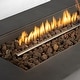 preview thumbnail 21 of 21, GDFStudio - 60" Outdoor Magnesium Oxide Fire Pit Table