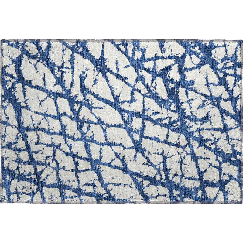 Premium Washable Super Soft Modern Crackle Mayfield Rug