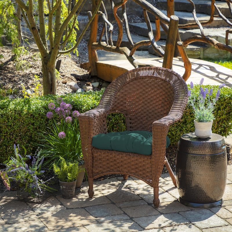 ARDEN Outdoor Wicker Chair Cushion - 18"L x 20"W