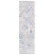preview thumbnail 5 of 11, SAFAVIEH Handmade Abstract Þorstina Modern Rug 2'3" x 8' Runner - Blue/Grey - Runner