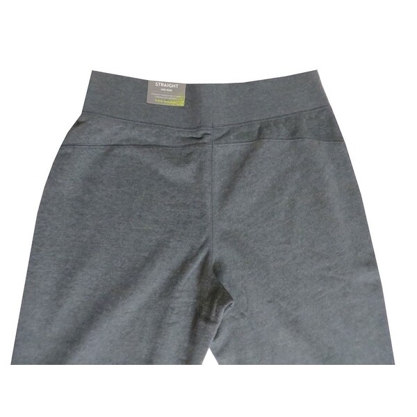 Shop Tek Gear Women S Mid Rise Fleece Lined Straight Leg Pants