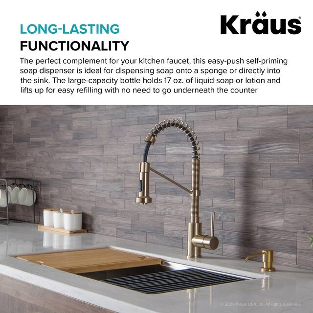 Kraus Kitchen Soap Dispenser
