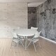 preview thumbnail 6 of 4, Hampden Furnishings Baldwin Collection 48" Round Folding Table with 4 Gwnyeth Grey Plastic Folding Chairs