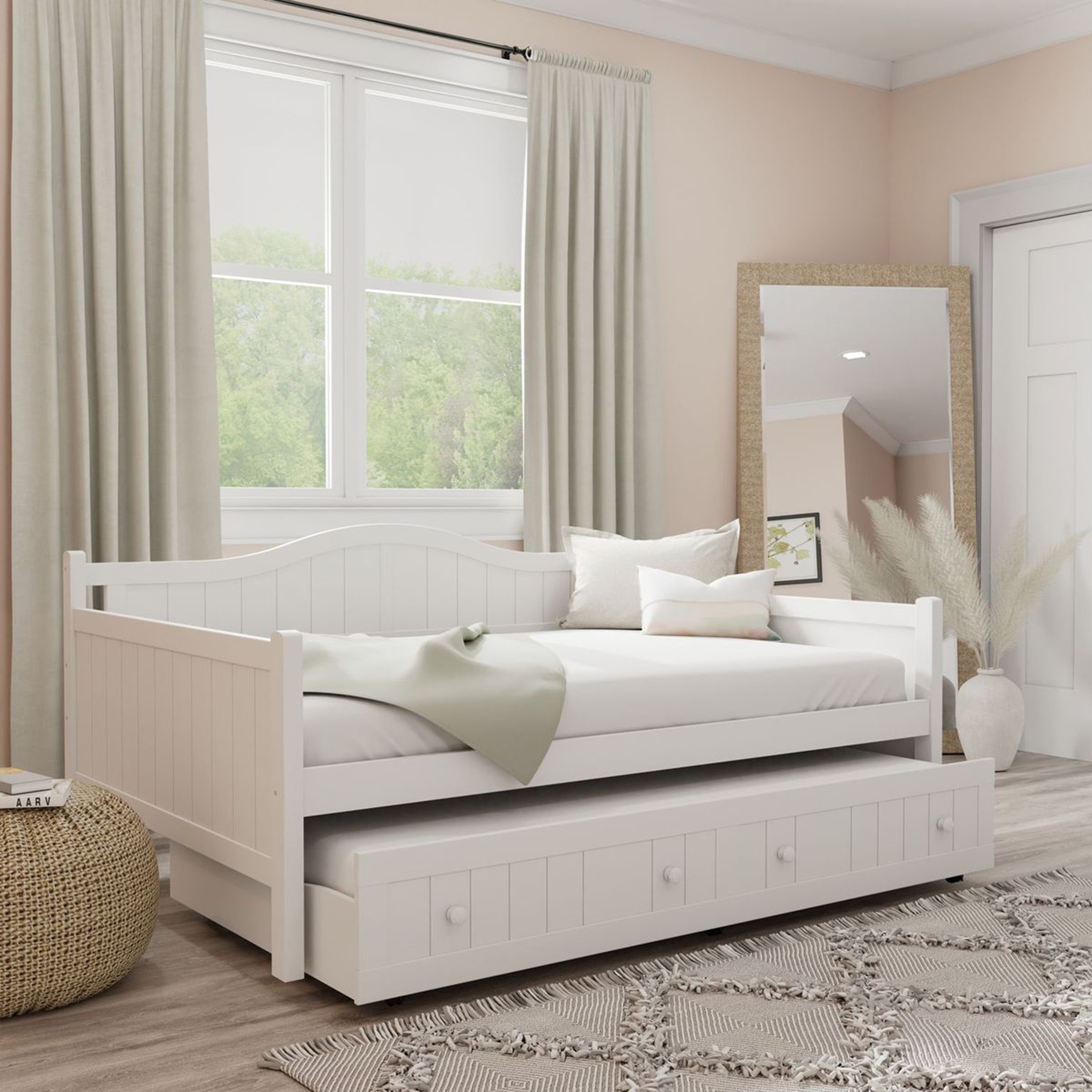 Hillsdale trundle store bed