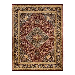Overton Mogul, One-of-a-Kind Hand-Knotted Area Rug - Red, 8' 3" x 10' 8" - 8'3" x 10'8"