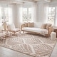 preview thumbnail 4 of 102, SAFAVIEH Handmade Capri Ilianka Wool Rug 10' x 14' - Ivory/Brown - Rectangle
