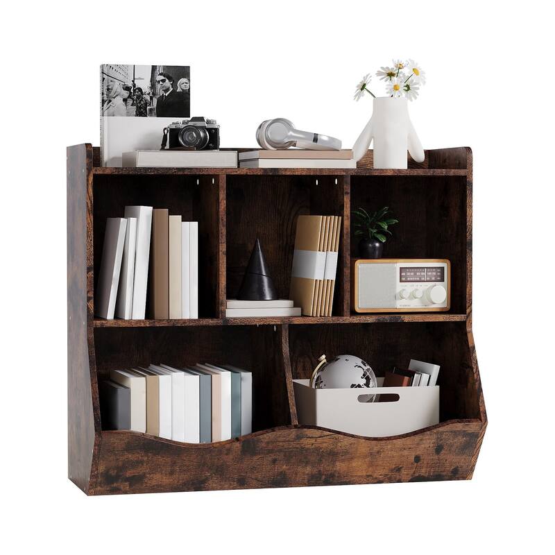  Shelf, Toy Storage and Organization Shelf, Double-Layer Children's Bookshelf, Ideal for Game Rooms
