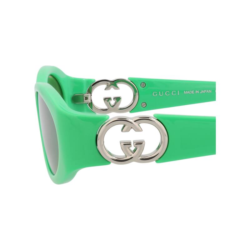 Gucci Round-Frame Injection Sunglasses