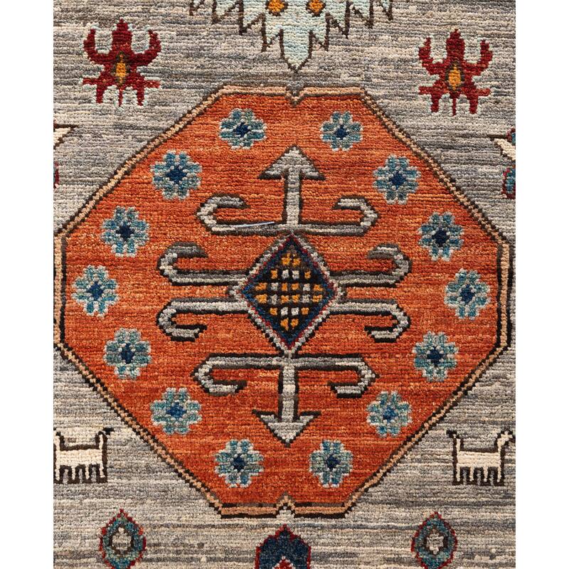 Serapi One-of-a-Kind Hand-Knotted Area Rug - Brown - 8' 0" x 10' 0"