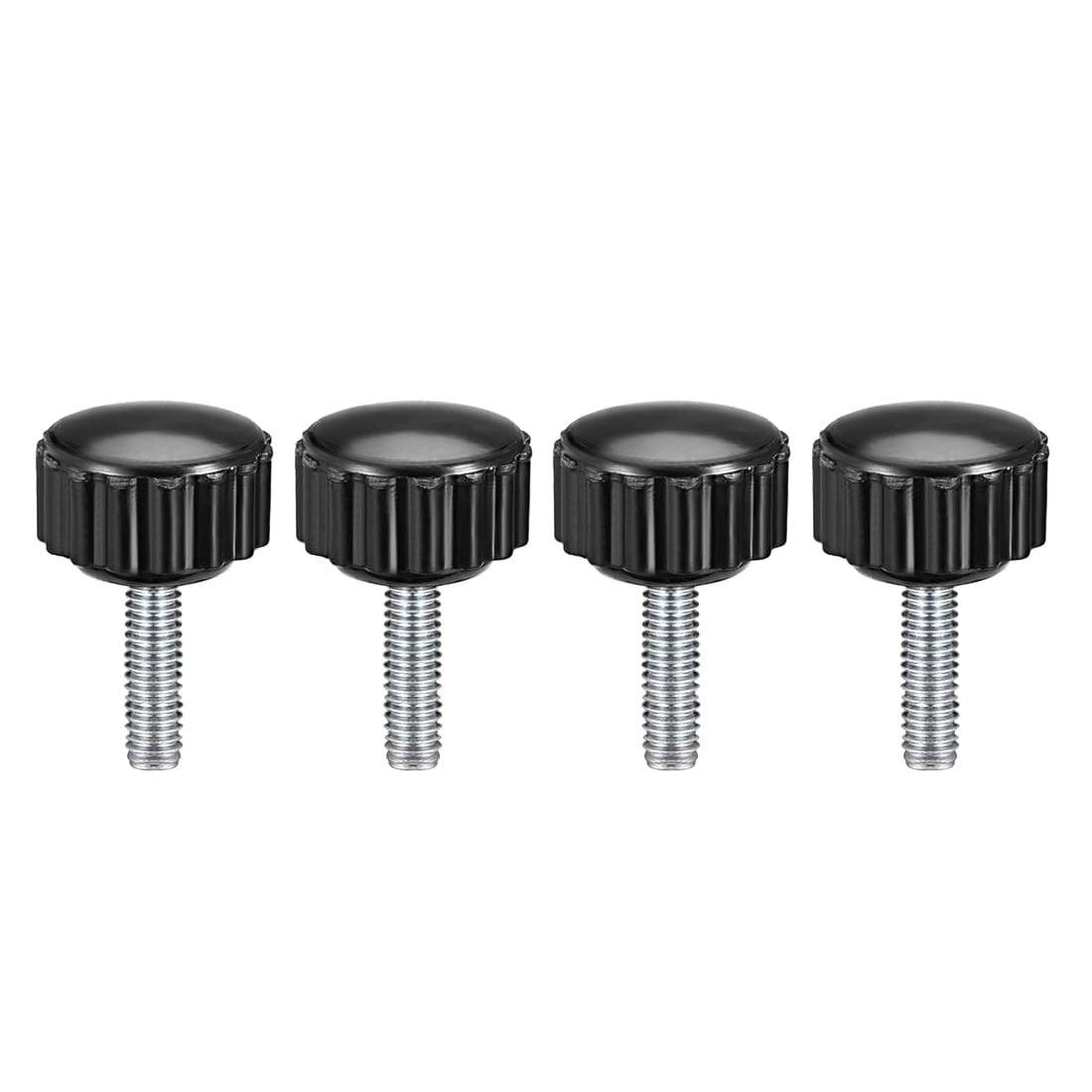 M5 x 30mm Male thread Knurled clamp knobs Grip Butterfly screw type Round head 5 pieces M5 x 30mm Male thread Knurled clamp knobs Grip Butterfly screw type Round head 5 pieces
