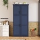 preview thumbnail 14 of 30, Roomfitters 71 Inch Freestanding Kitchen Pantry with 8 Pull-Out Trays and Door Shelves, Shaker Cabinet