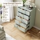 preview thumbnail 9 of 18, Modern Design 5 Drawer Dresser, Storage Cabinet for Bedroom, Living Room, Closet, Hallway