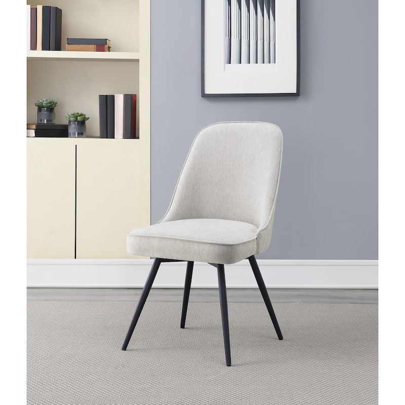 Martel Swivel Chair - Cream