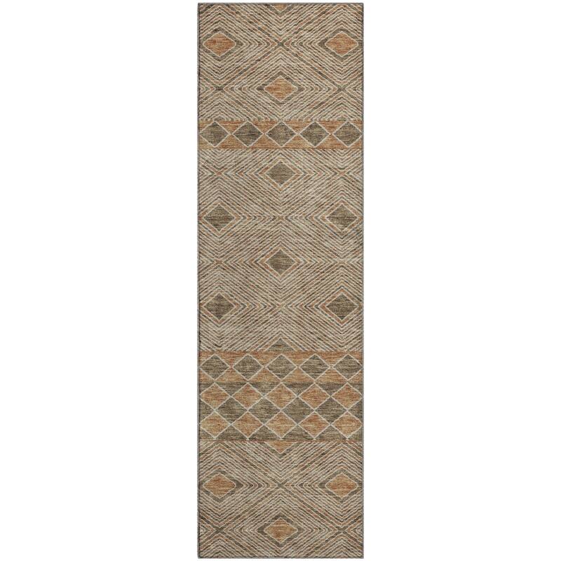 Premium Washable Super Soft Geo Prints Mayfield Rug