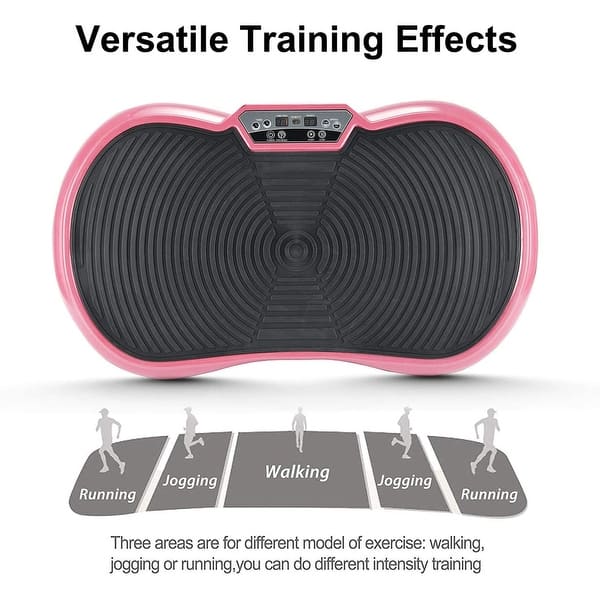 pink vibrations Vibration Plate Machine For Weight Loss Vibration Plate 400 Lbs Capacity MERACH Pink main image 0