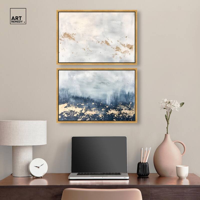 Inner Cosmos II Canvas Set of 2 by Art Remedy