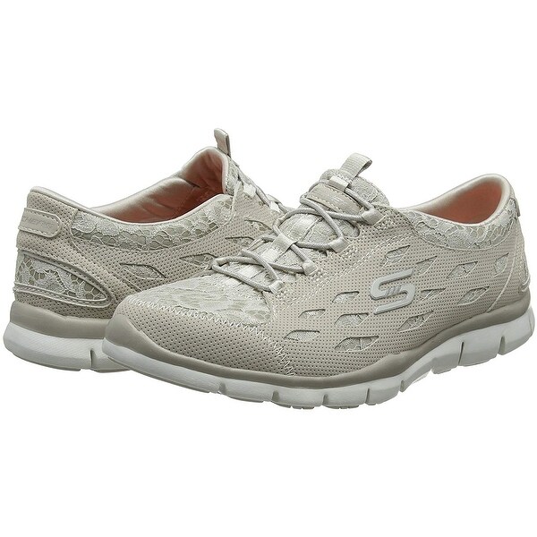 beige slip on trainers