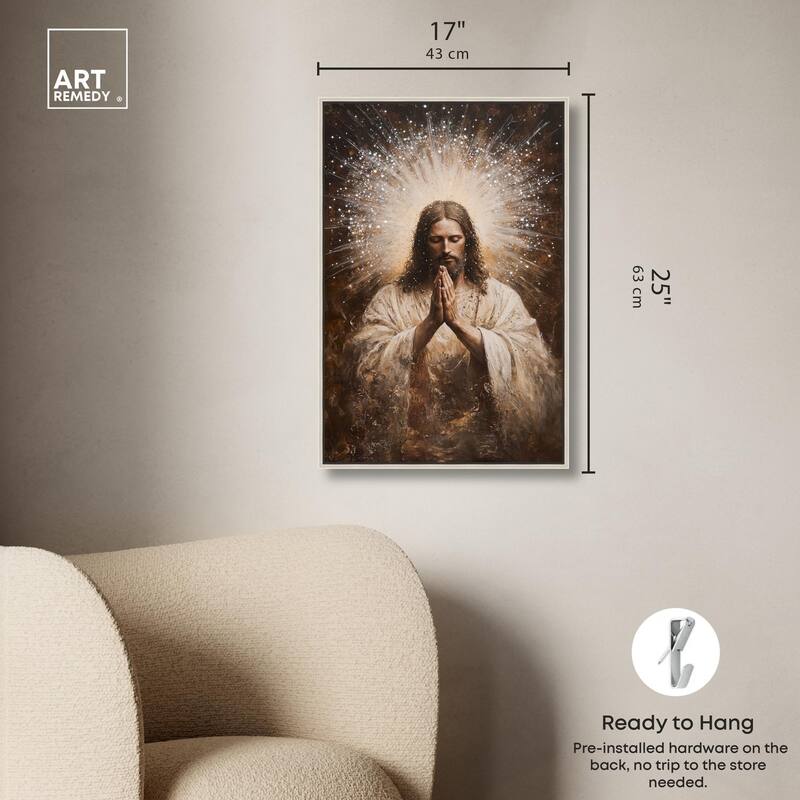 Meditation Manifested Canvas by Art Remedy
