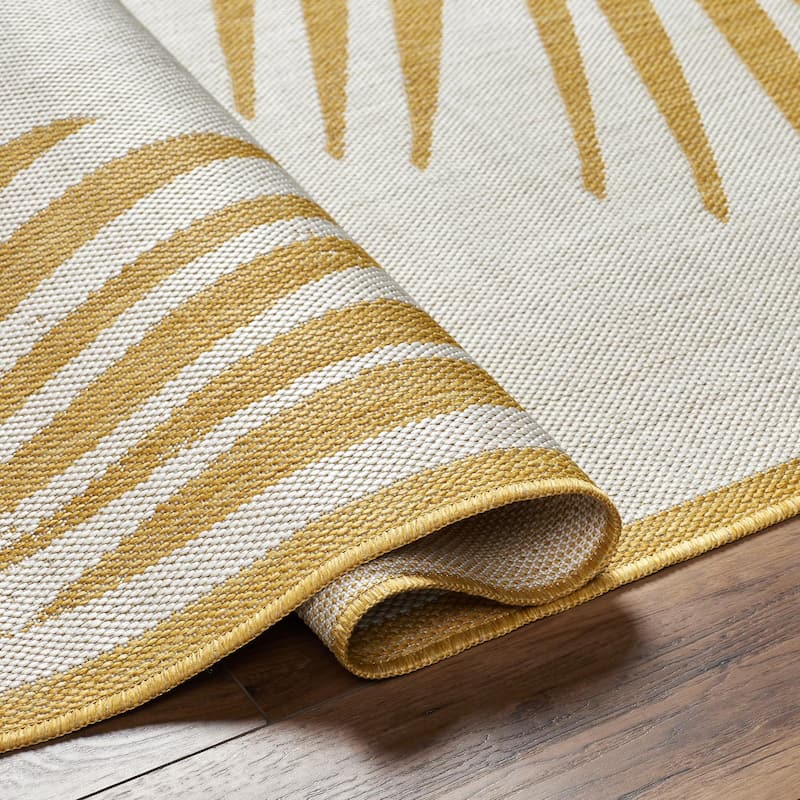 Livabliss Long Beach Outdoor Safe Tropical Area Rug
