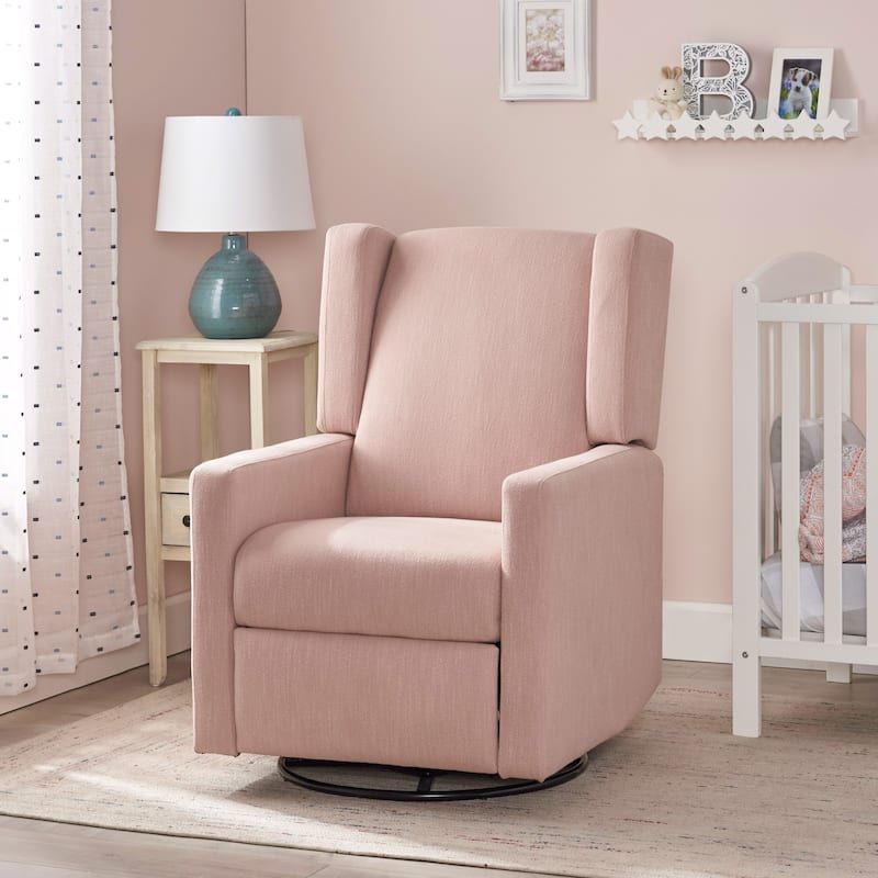 Christopher Knight Home - Hounker Contemporary Upholstered Swivel Recliner