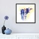 preview thumbnail 9 of 16, iCanvas "Holstein I" by Aimee Del Valle Framed Canvas Print