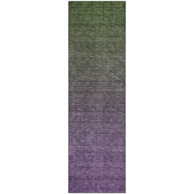 Premium Washable Super Soft Solid Ombre Mayfield Rug