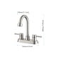 preview thumbnail 26 of 25, 4 Inch 2 Handle Centerset Lead-Free Bathroom Faucet