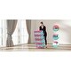 preview thumbnail 10 of 12, 20"Side Wide Folding Storage Cabinet,4 Tiers,Collapsible Storage Bins with Magnetic Door, Plastic Storage Cabinet with Wheels