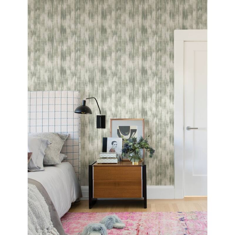 A-Street Prints Marvel Green Ripple Wallpaper