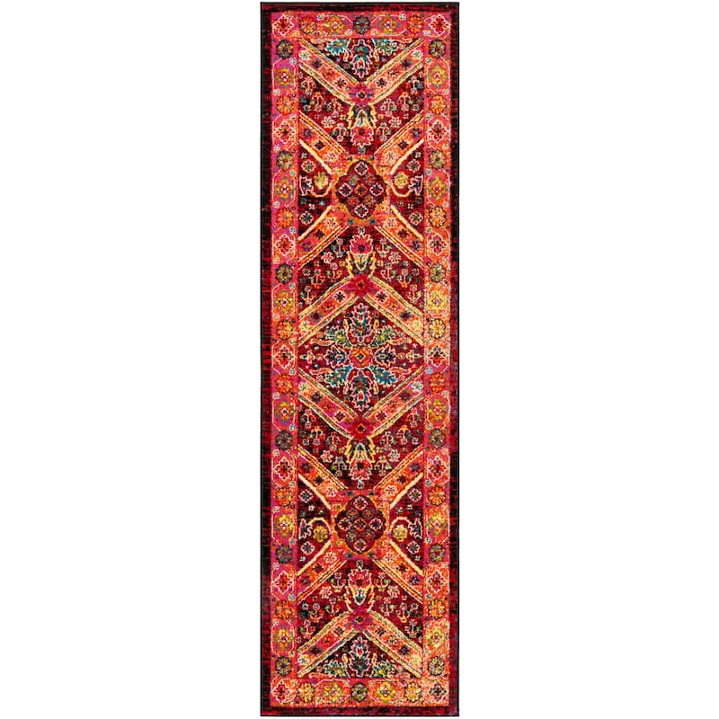 SAFAVIEH Cherokee Rubye Boho Oriental Rug