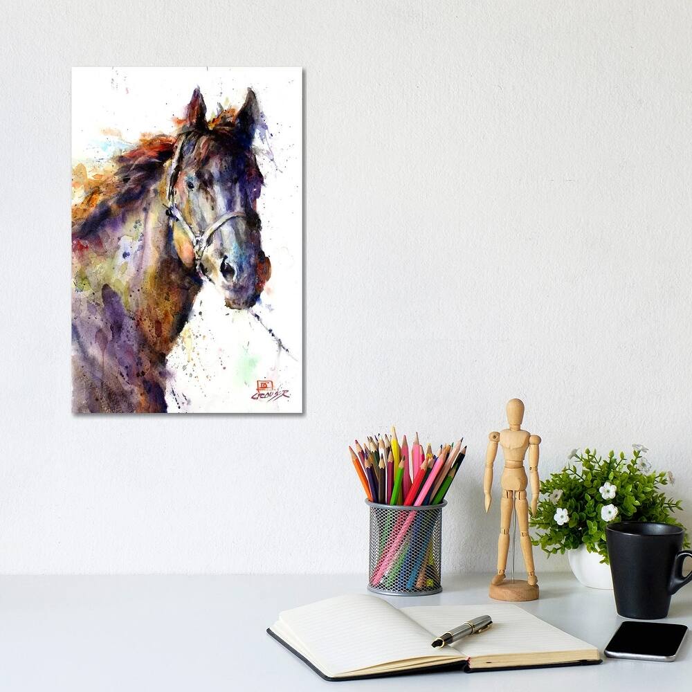 iCanvas "Horse III" by Dean Crouser Canvas Print